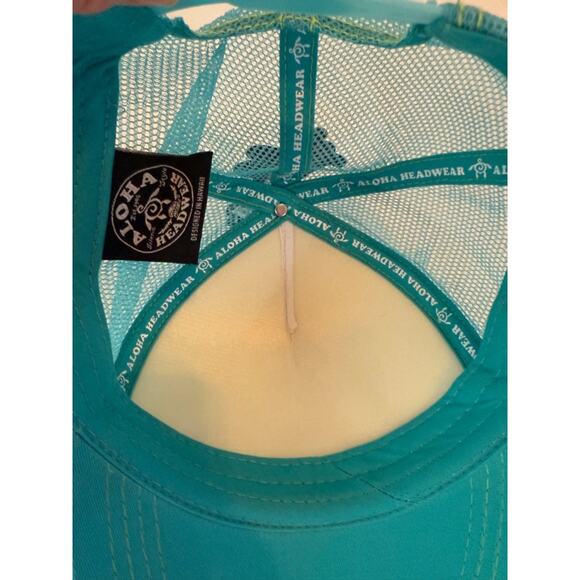 Aloha Headwear NWT Adjustable Snap Back Hat Aloha Hawaii Beach Packable Travel - Picture 7 of 9